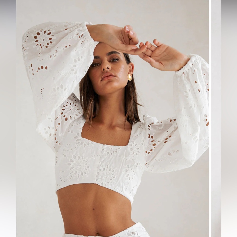 Sabo Valencia puff top
